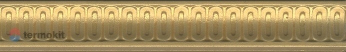Керамическая плитка Kerama Marazzi Борромео золото BOA005 бордюр 25х4