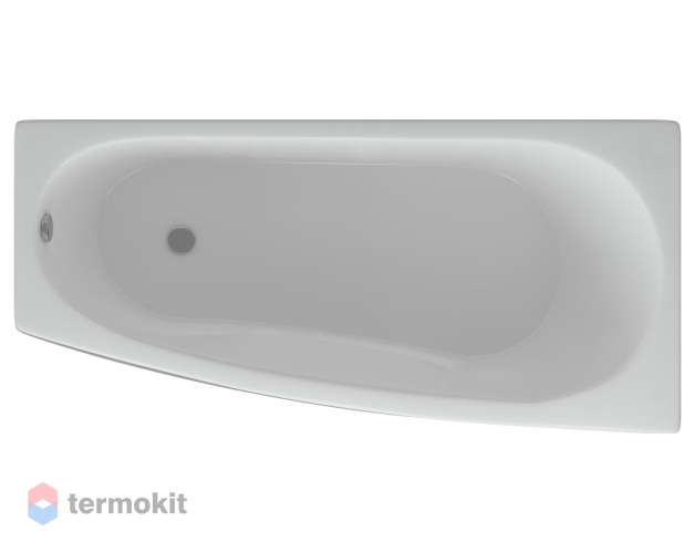 Акриловая ванна Акватек Пандора 1600х750 с фронтальной панелью левая PAN160-0000053