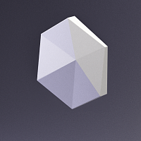 Гипсовая Панель Artpole Elementary Cube-Ex-2 E-0014