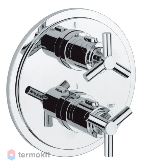 Встраиваемый смеситель для ванны и душа Grohe Atrio Ypsilon с термостатом 19394000