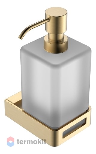 Дозатор для мыла Boheme Q MattGold золото матовое 10957-MG