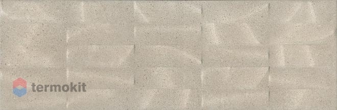 Керамическая плитка Kerama Marazzi Безана бежевая структура обрезной 12153R настенная 25x75