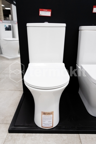 Чаша унитаза напольного BelBagno Ancona P-trap без бачка и сиденья BB1224CPR-P
