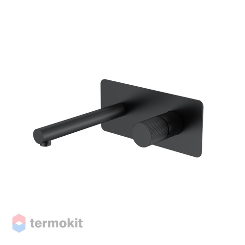 Встраиваемый смеситель для раковины Boheme Stick BLACK LINEA 125-BB.3