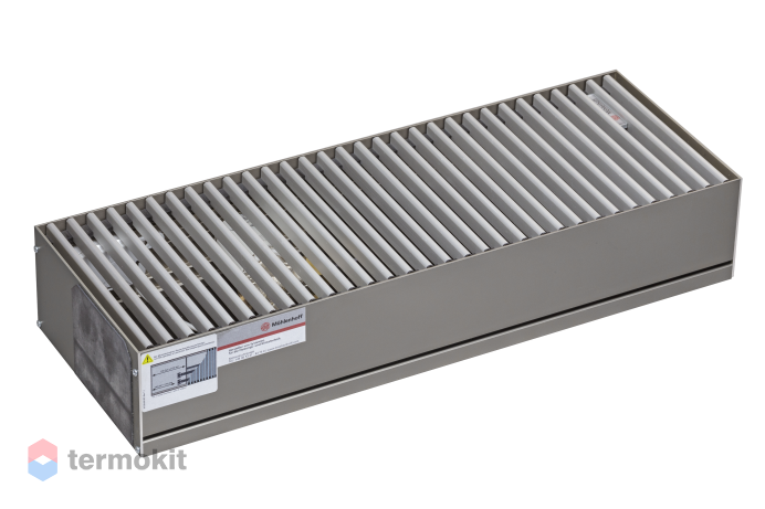 Внутрипольный конвектор Mohlenhoff QSK EC 360-110-2750 с принудительной конвекцией