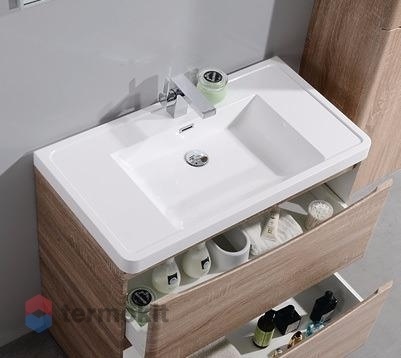 Раковина мебельная из искусственного мрамора BelBagno EA-900-LVB