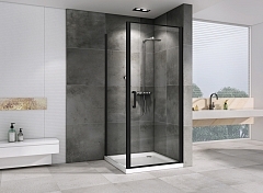 Душевой уголок ABBER Sonnenstrand 1950x1000x900 черный AG04100B-S90B