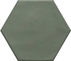 Керамогранит Ribesalbes Geometry Hex Green Matt 15x17.3