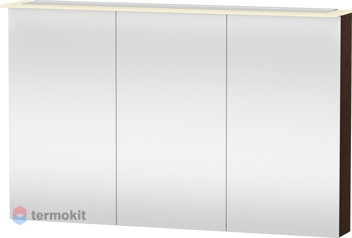 Зеркальный шкаф Duravit X-Large 120 с подсветкой Каштан (темный) XL759605353