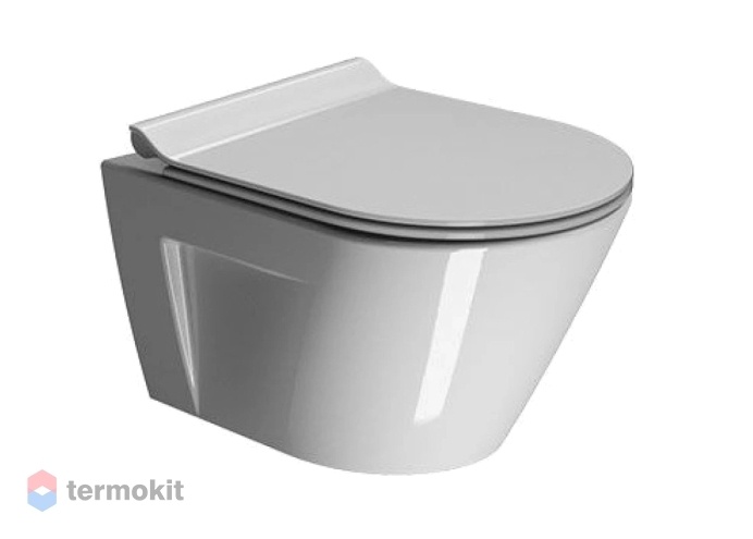 Унитаз подвесной GSI NORM с сиденьем микролифт 861611+FISR2+MS86CSN11