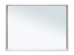 Зеркало Allen Brau Reality 100 с подсветкой, сенсорный выкл серебро браш 1.32020.02