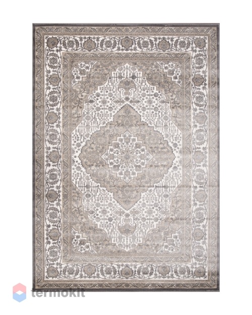 Ковёр Merinos Serenity 200x290 прямоугольный бежевый/серый D736