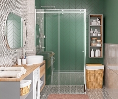 Душевой уголок WasserKRAFT 120x90x200 Vils 56R07