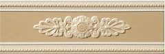 Керамическая плитка Vallelunga Lirica P17043 Visone Listello Decorato бордюр 10x30
