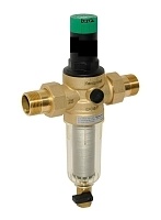 Фильтр Honeywell Braukmann FK06-3/4&quot;-AA для холодной воды, с промывочным краном и редуктором давления