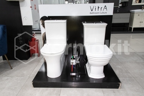Унитаз напольный с бачком Vitra Serenada с функцией биде, сиденье микролифт, механизм Geberit 9722B003-7205