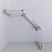 Душевой уголок Vincea Stresa 1950x900x900 вороненая сталь VSP-1S900CLGM