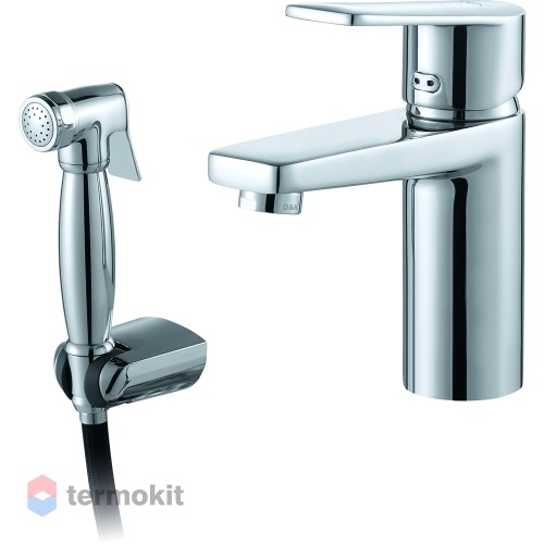 Смеситель для раковины D&K Rhein Lessing с гигиеническим душем DA1322601