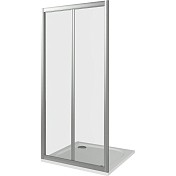 Душевая дверь Good Door INFINITY 800х1850 хром (матовое стекло) ИН00046