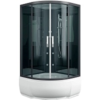 Душевая кабина Erlit Eclipse 100х100 (тонированное стекло) хром ER5710TP-C24