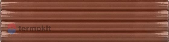 Керамическая плитка Equipe Costa Nova 28495 Onda Terra Glossy настенная 5x20