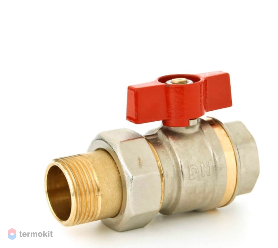 Danfoss BVR-F Шаровой латунный кран НР-ВР полнопроходной со сгоном 3/4 ...