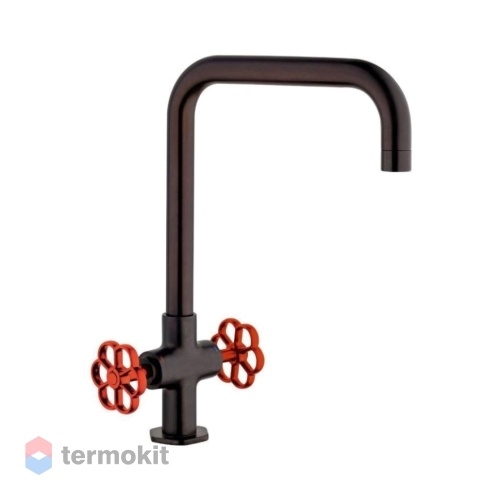 Смеситель для кухни Paini Garage черный матовый 72PZ490RB599BREPT