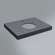 Столешница Роверелла Kerama Marazzi Canaletto 60х48 CN60.DL501300R серый темный
