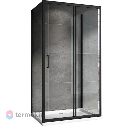 Душевой уголок ABBER Schwarzer Diamant 1950x1500x850 черный AG30150B-S85B-S85B