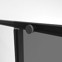 Душевой уголок Niagara Nova 1950x1300x800 (тонированное стекло) черный матовый NG-85-13TB-TB80-34