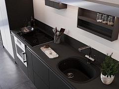 Мойка для кухни EMAR Quartz оникс EMQ-1570.C Оникс