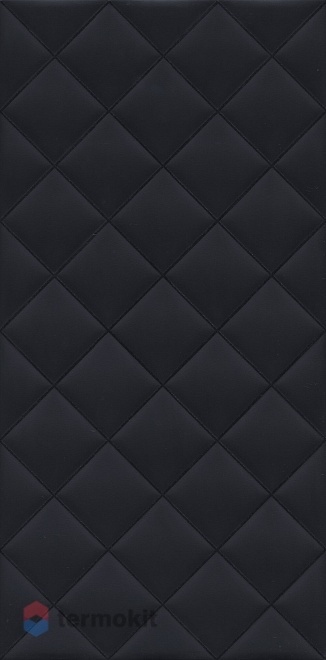 Керамическая плитка Kerama Marazzi Тропикаль 11136R Черный Структура Обрезной настенная 30x60