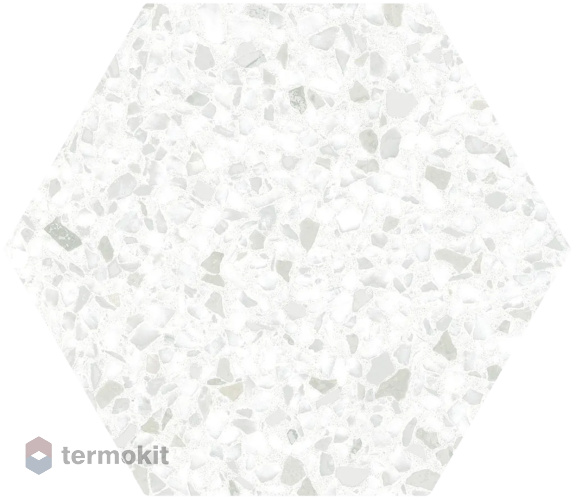 Керамогранит Ecoceramic Inspire Hexa White 20х24