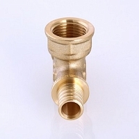 Valtec Тройник надвижной с внутренней резьбой 16х1/2"х16 латунь CW614N