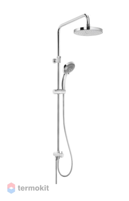 Душевая колонна с ручным и верхним душем Vitra System Rain A45597EXP