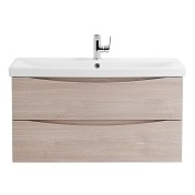 Тумба под раковину BelBagno Marino 100 подвесная Rovere Grigio MARINO-CER-1000-2C-SO-RG-P