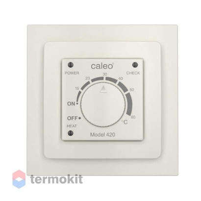 Терморегулятор Caleo 420 бежевый с адаптерами
