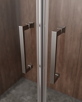 Душевой уголок Cezares Molveno 1950x1700x900 оружейная сталь MOLVENO-AH-2/2-170/90-C-GM-IV