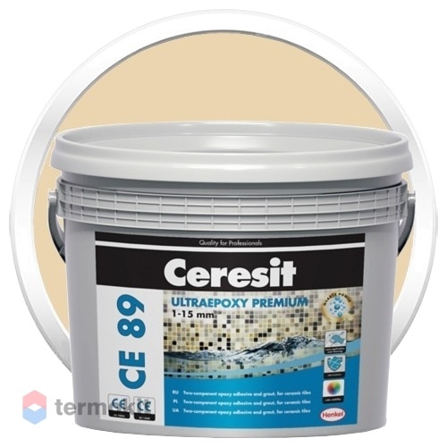 Затирка Ceresit СЕ 89 Ultra Epoxy Premium 840 Jasmine 2,5кг