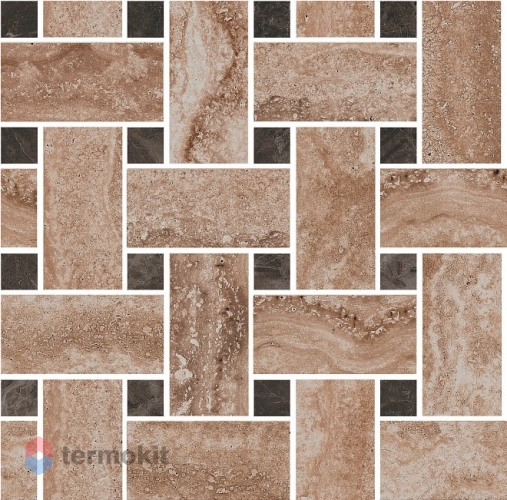 Керамическая плитка Kerama Marazzi Амбуаз DL195/002 Декор Беж Мозаичный 32x32