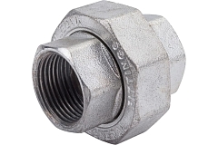 Elsen Сгон американка прямой ВВ 3/4", 3/4" TIN латунь уплотнение металл по металлу