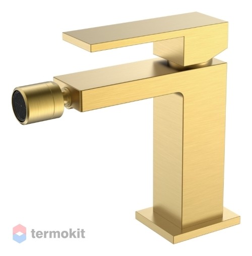 Смеситель для биде Boheme Qubic Matt Gold 476-MG