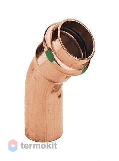 Viega медный отвод 45 градусов 42 НВ Profipress