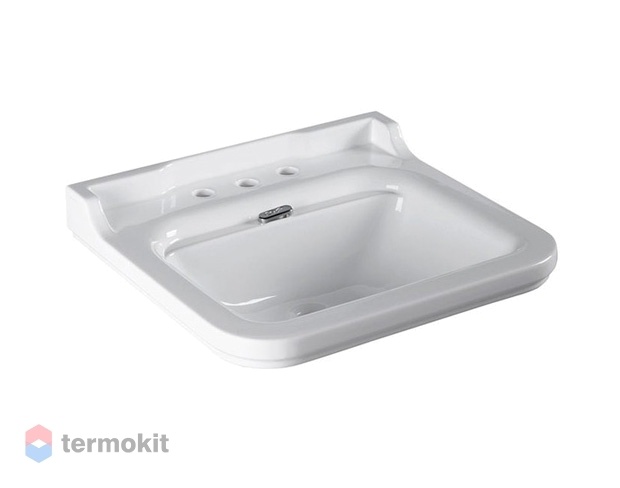 Раковина KERASAN Waldorf 60 белый/хром 4140K1bi/cr*3