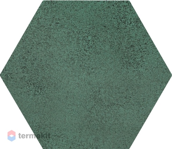 Керамическая плитка Tubadzin Burano W-green hex настенная 11x12.5