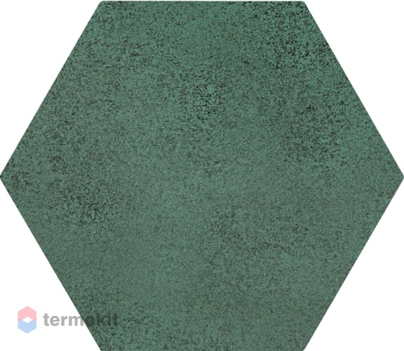 Керамическая плитка Tubadzin Burano W-green hex настенная 11x12.5