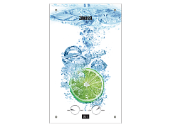 Водонагреватель газовый настенный проточный Zanussi GWH 10 Fonte Glass Lime