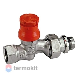 Giacomini Прямой термостатический клапан с преднастройкой 3/4" арт. R402PX234