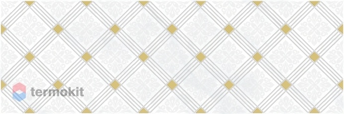 Керамическая плитка Laparet Royal Декор белый 20х60
