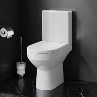 Унитаз напольный AM.PM Spirit 2.0 FlashClean с бачком без сиденья C708600WH